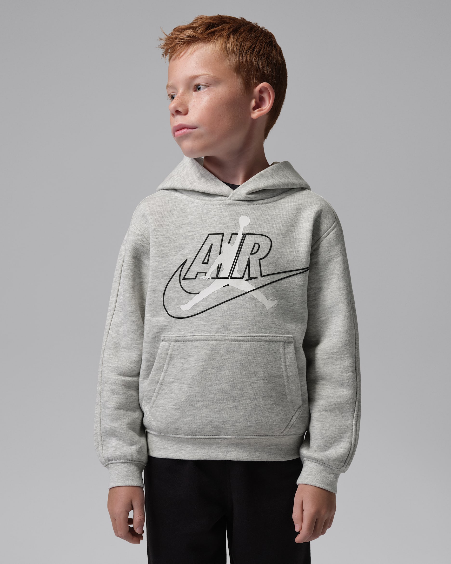 NIKE ジョーダン　ジャケット・パーカー　セット　　キッズ NIKE公式】ジョーダン リトルキッズ エア スウッシュ プルオーバー